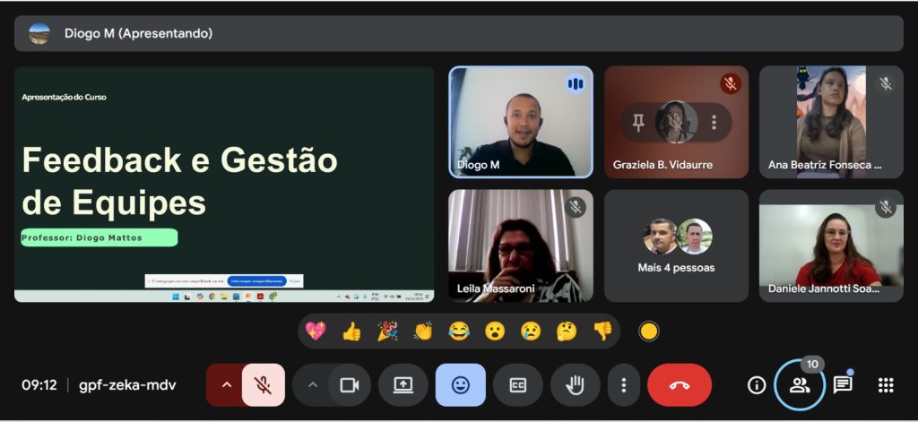 Ações de desenvolvimento internas 2025