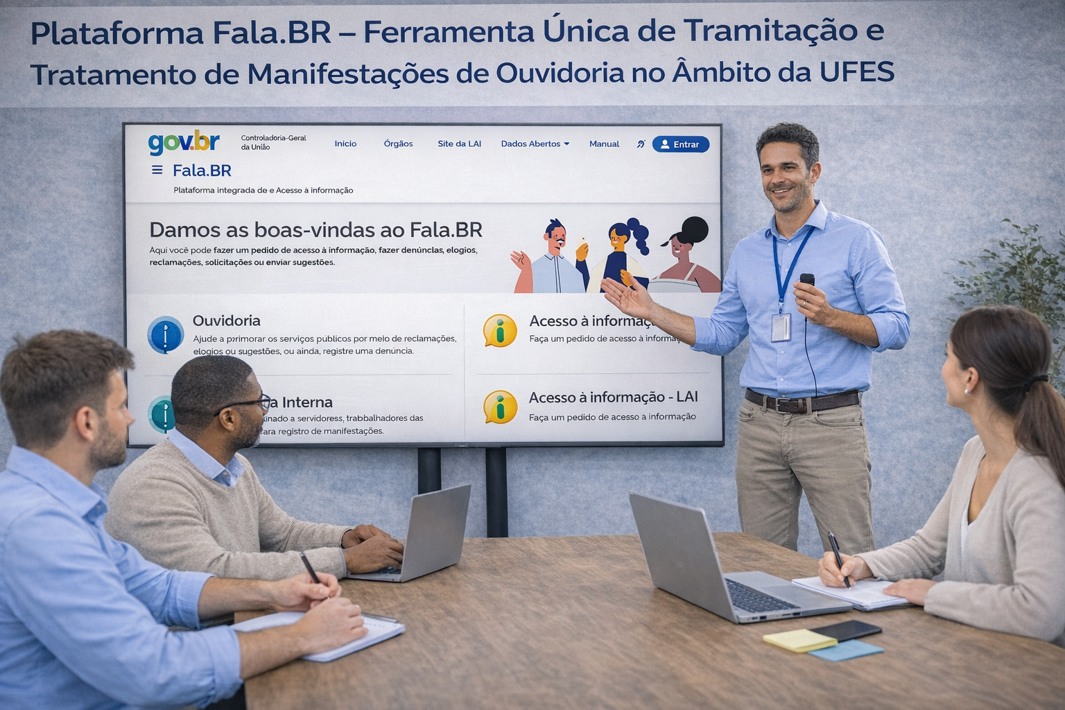 Plataforma Fala.BR: Ferramenta Única de Tramitação e Tratamento de Manifestações de Ouvidoria no Âmbito da Ufes