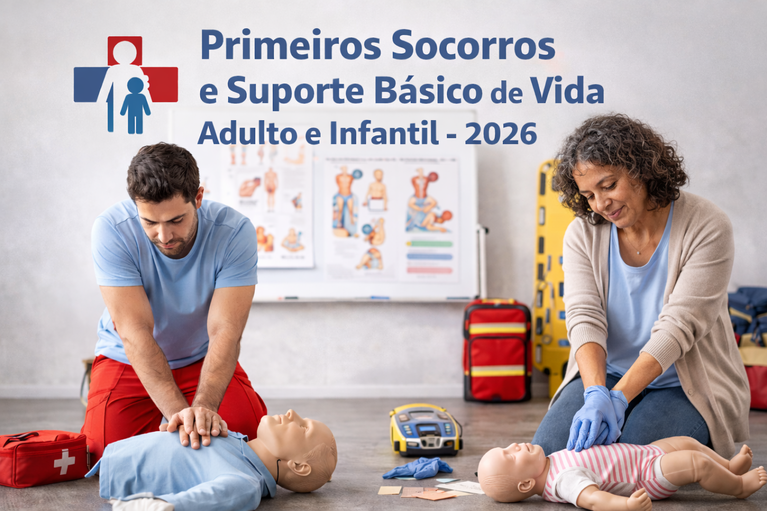 Primeiros Socorros e Suporte Básico de Vida Adulto e Infantil