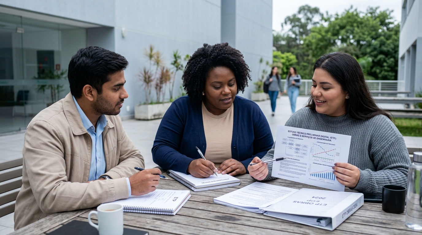 Estudo Técnico Preliminar Digital para Contratação de Obras e Serviços