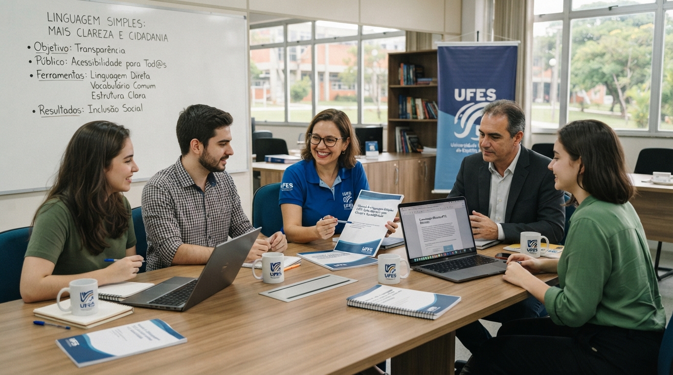 Linguagem simples para atuação na Ufes